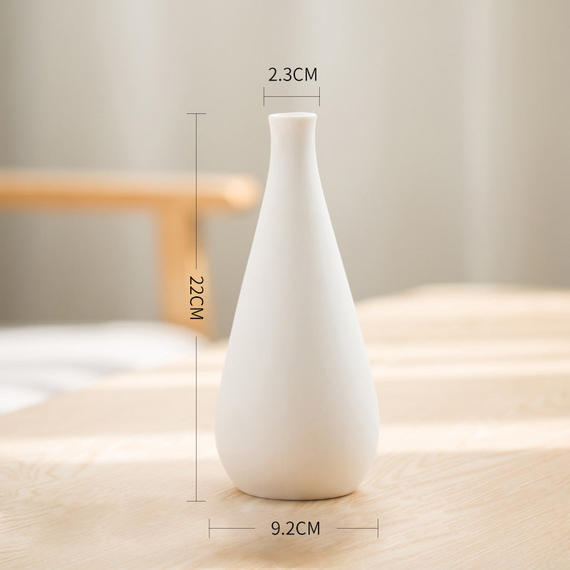 Drop-shaped Ceramic Vase