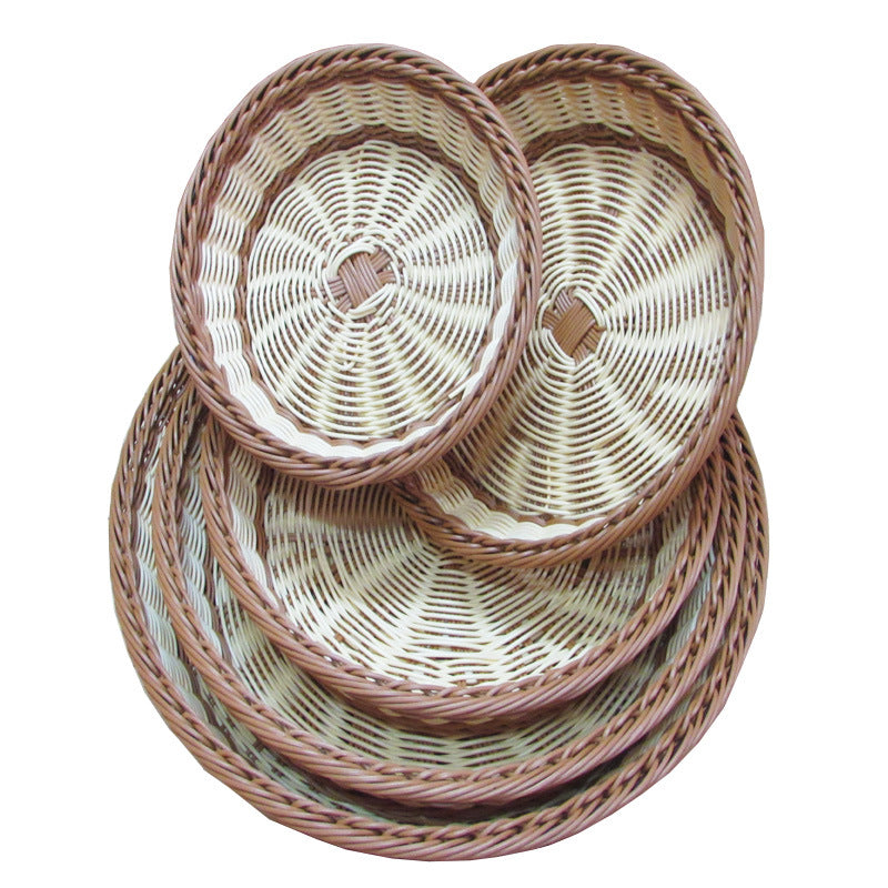 Versatile Handwoven Serving Baskets Set Kalsten