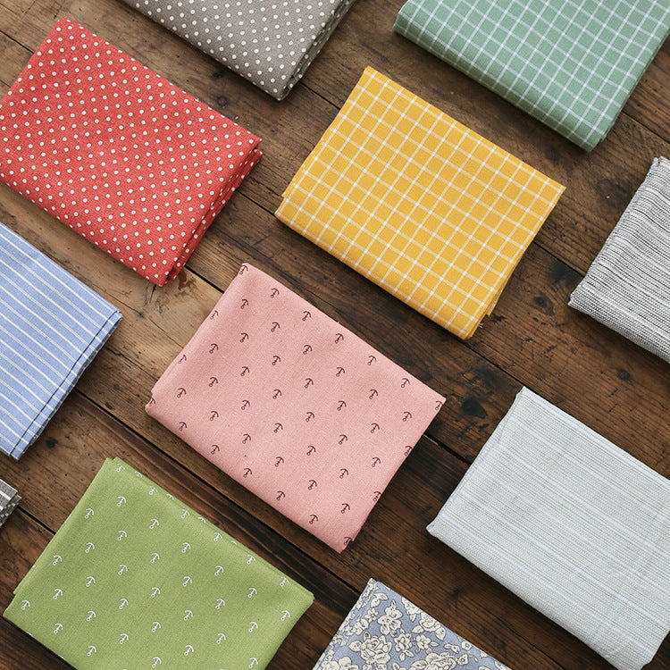 Fabric package made of high-quality cotton blend – patterned quilt and patchwork fabrics Kalsten