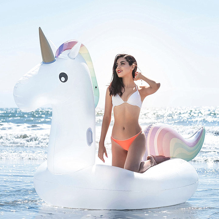 Women inflatable swimming toy in unicorn shape Kalsten
