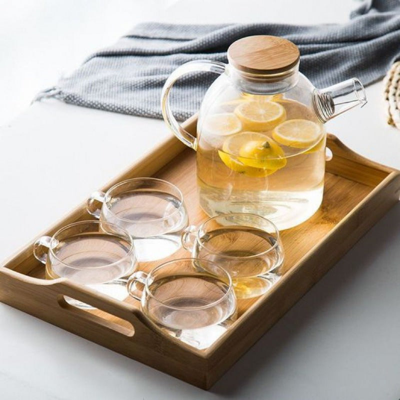 Kalsten | Scandinavian Glass Teapot Set