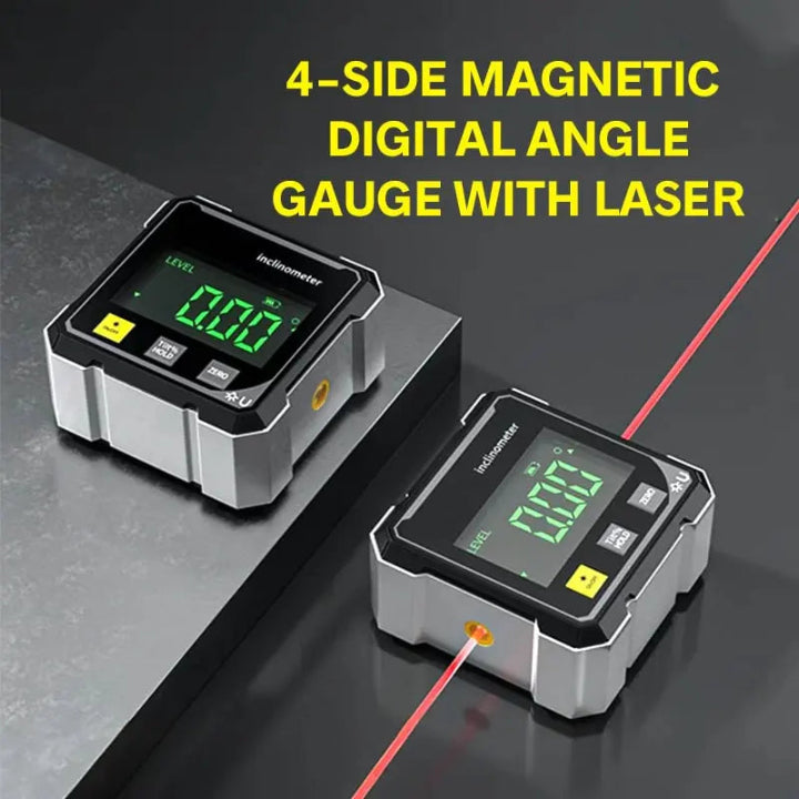 Precision Angle Meter AnglePro – Magnetic Digital Laser Level | Kalsten