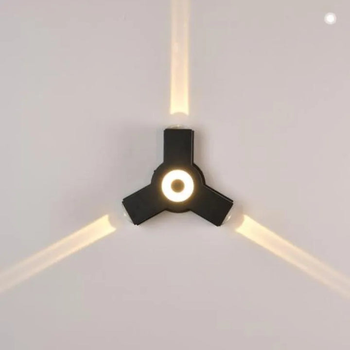 Modern Acrylic Outdoor LED Wall Lamp Noxord