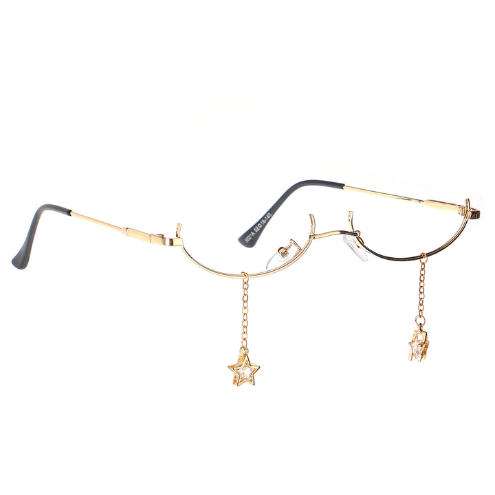 Decorative Star-Accented Eyewear Chain Kalsten
