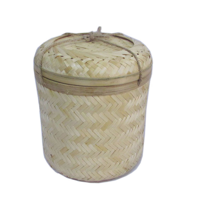 Natural Woven Storage Canister Kalsten