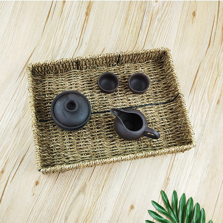 Natural Woven Decorative Tray Kalsten