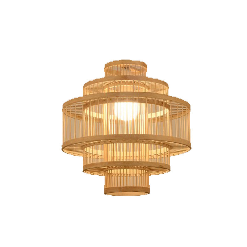 Artisan Bamboo Chandelier