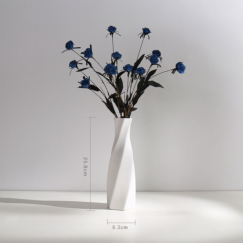 Texture Minimalist Ceramic Flower Vase