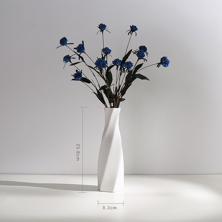 Texture Minimalist Ceramic Flower Vase