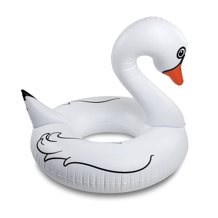 Unisex Inflatable Swimming Ring in Swan Shape Kalsten
