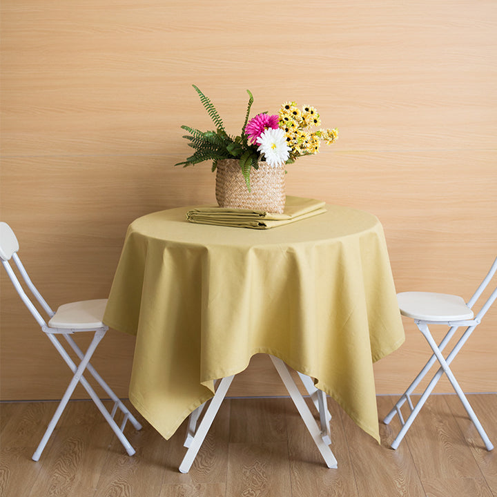 Woven Boho table runner with fringes and abstract watercolor pattern Kalsten