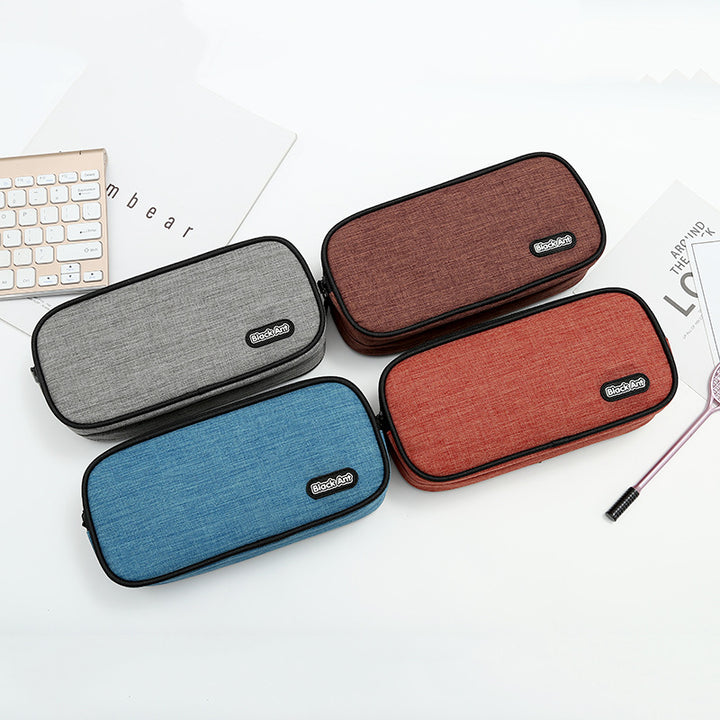 Premium Fabric Zippered Stationery Organizer