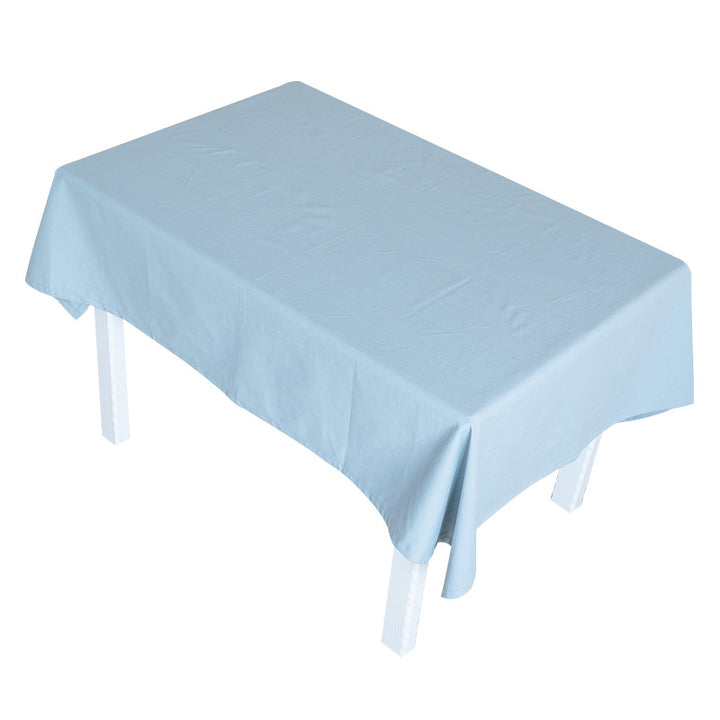 Woven Boho table runner with fringes and abstract watercolor pattern Kalsten