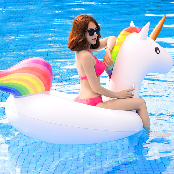 Women inflatable unicorn swim ring Kalsten
