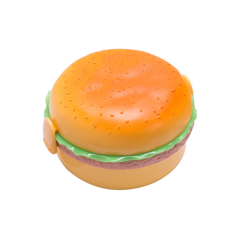 Hamburger-Shaped Food Storage Container