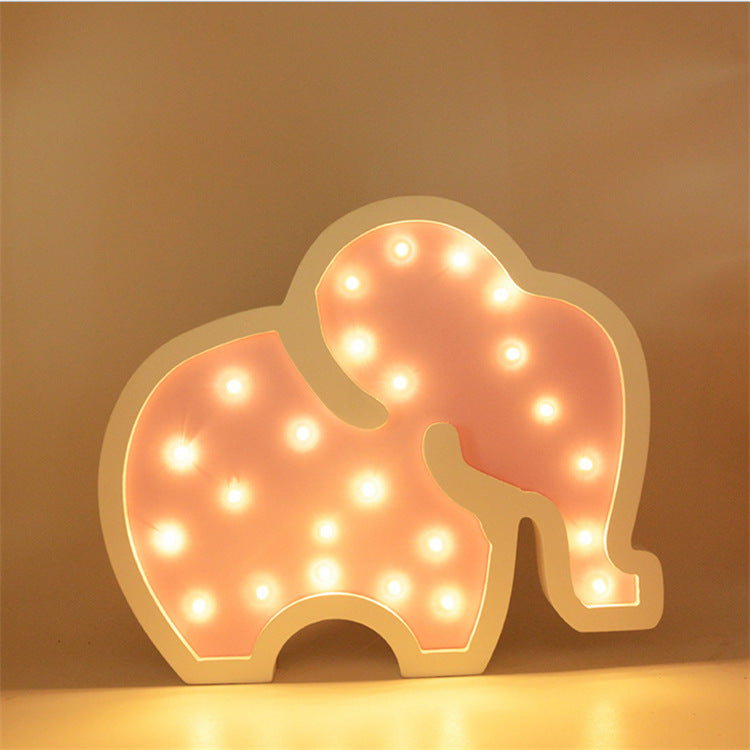 Decorative LED Elephant Night Light