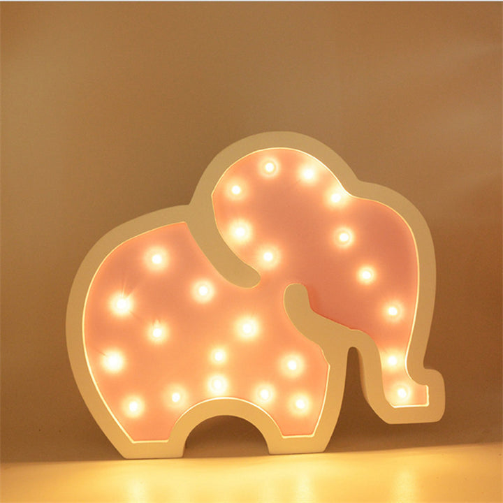 Decorative LED Elephant Night Light