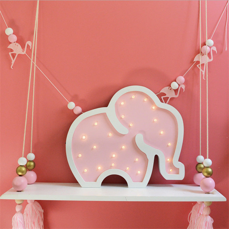 Decorative LED Elephant Night Light