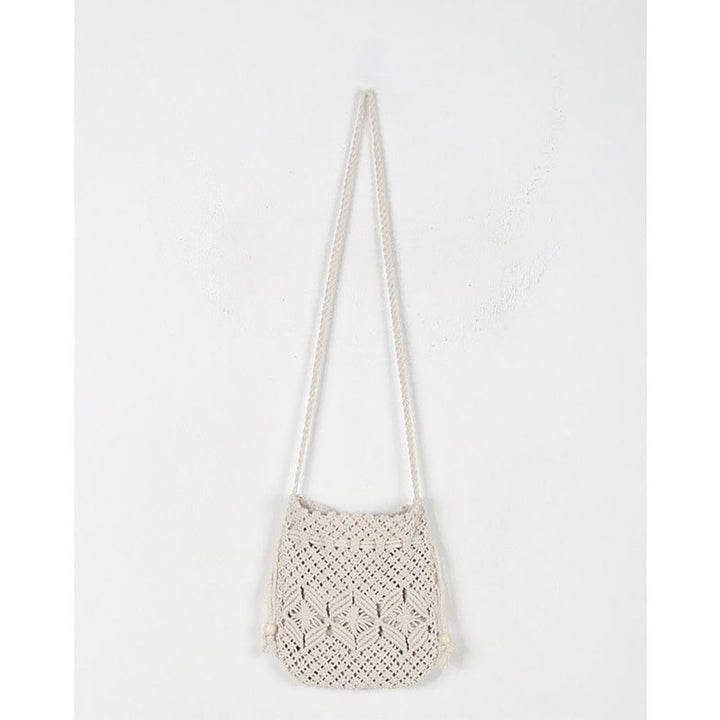 Hand-knotted Eco-friendly Shoulder Bag Kalsten