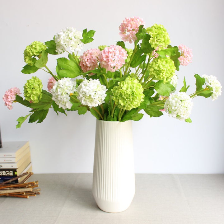 Lifelike Hydrangea Stem