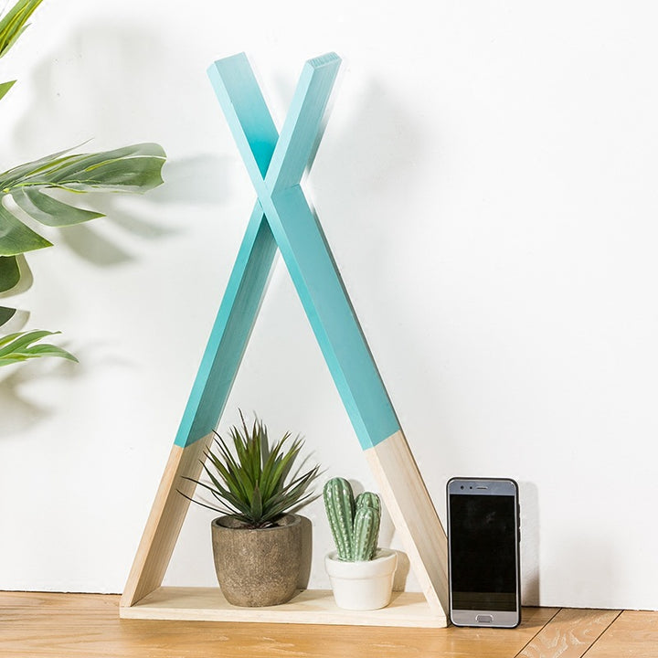 Decorative Triangle Wall Shelves