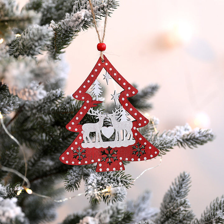 Decorative 3D Wooden Star Ornaments