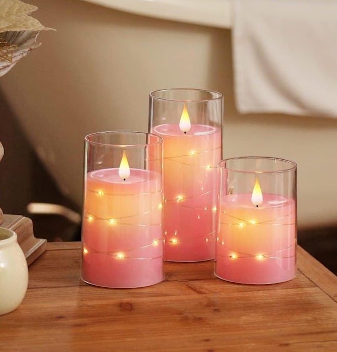 Realistic Flameless LED Candle Set Noxord