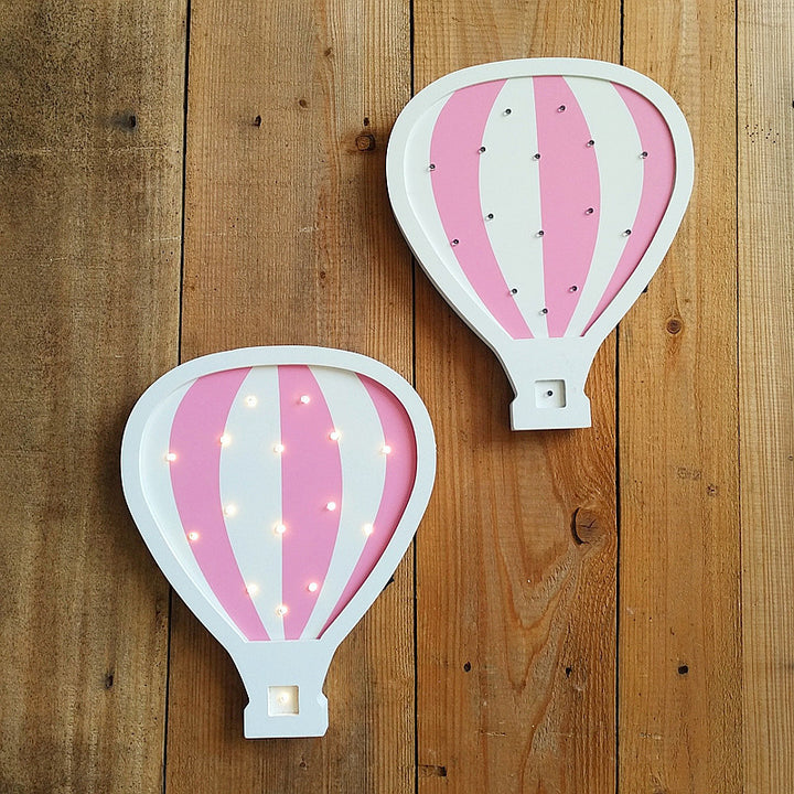 Decorative LED Night Lamp in the Shape of a Hot Air Balloon