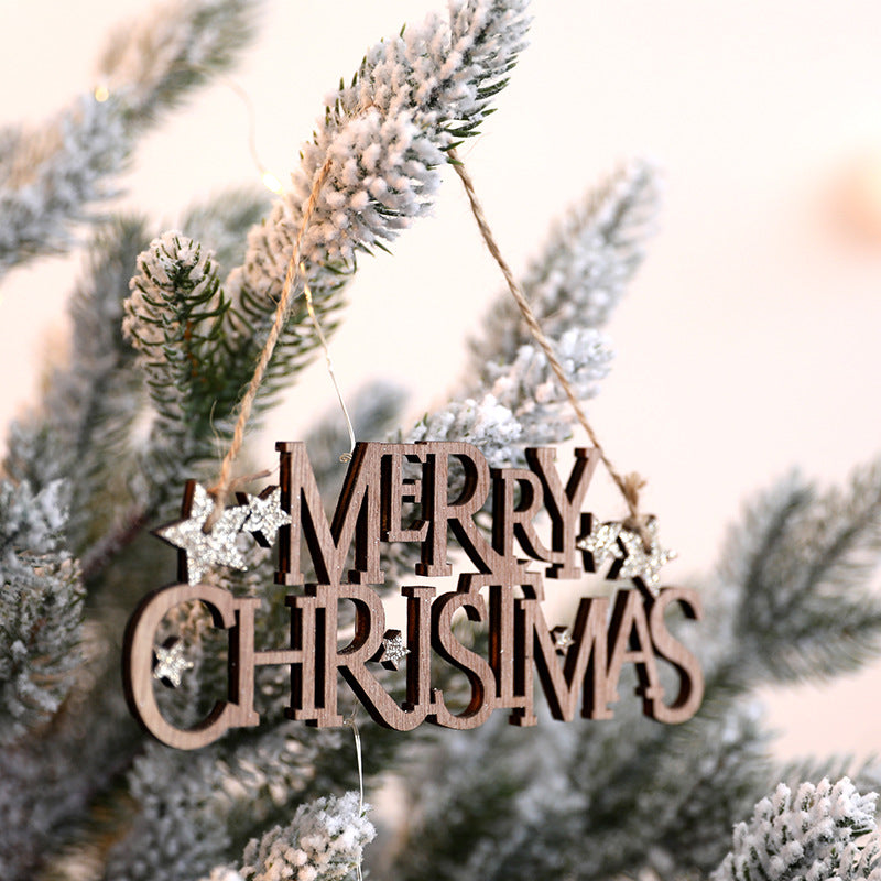 Wooden Christmas Decoration Sign