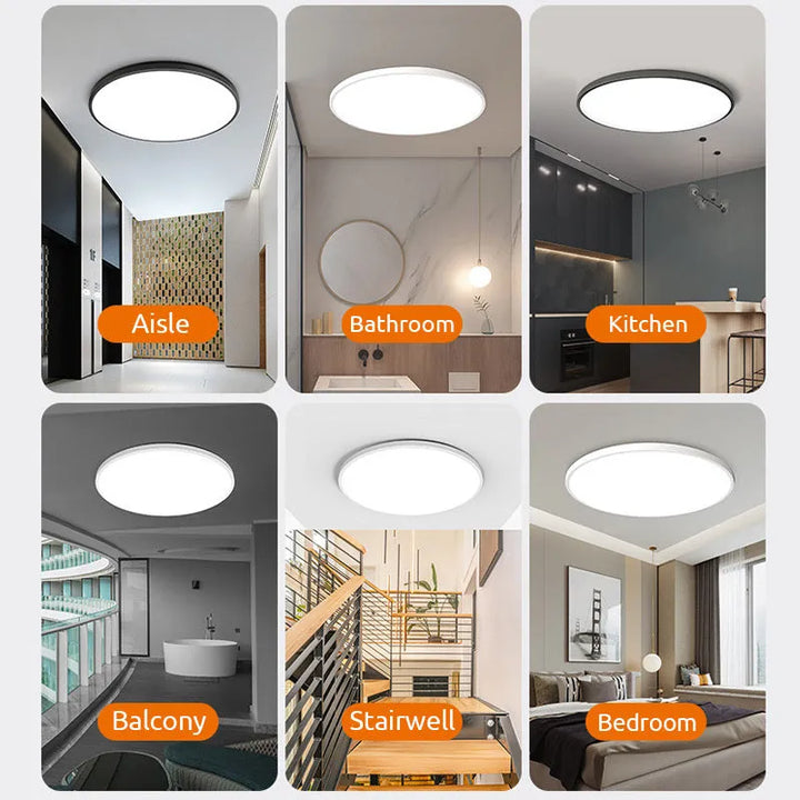 Slim Modern LED Ceiling Light Noxord