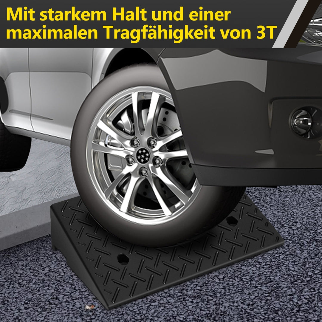 2 Piece Curb Ramp Rubber Access Ramp 3T | Kalsten