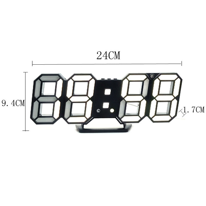 Digital alarm clock with XXL LED display Kalsten