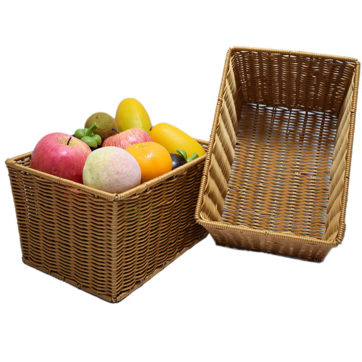 Woven Storage Basket with Natural Fiber Kalsten