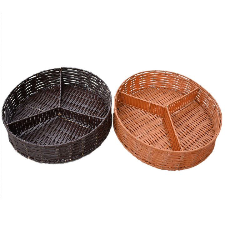 Circular Woven Storage Tray Kalsten