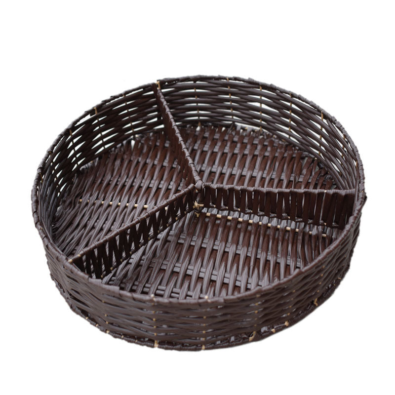 Circular Woven Storage Tray Kalsten