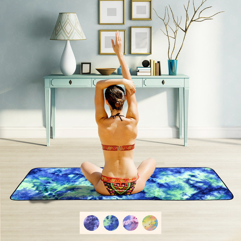 Women’s yoga mat with non-slip surface and colorful design Kalsten