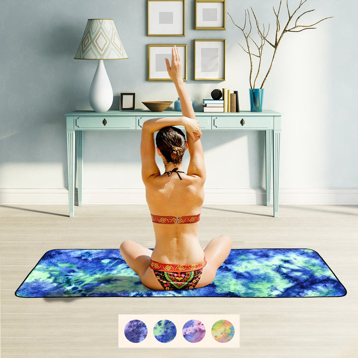 Women’s yoga mat with non-slip surface and colorful design Kalsten