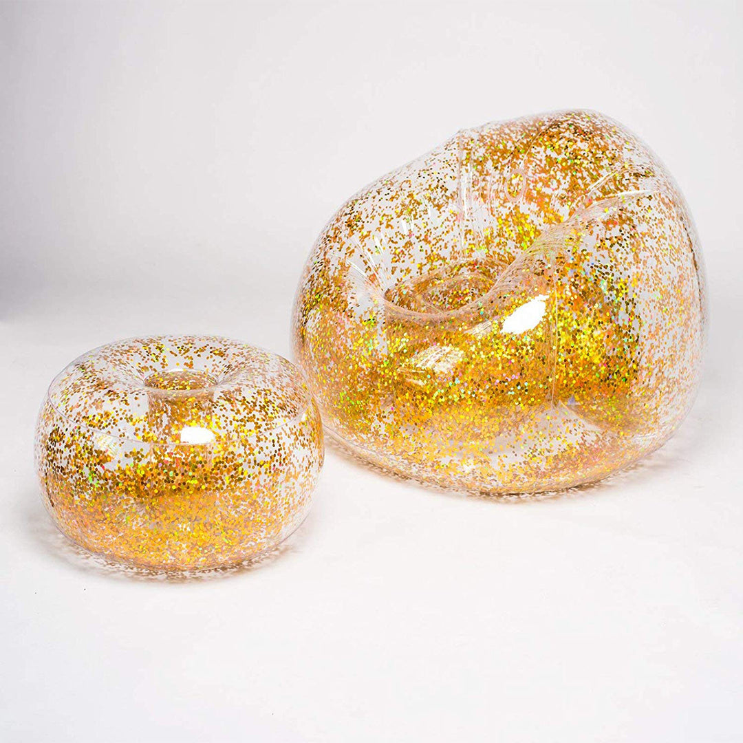 Unisex Inflatable Lounge Area with Glitter Kalsten