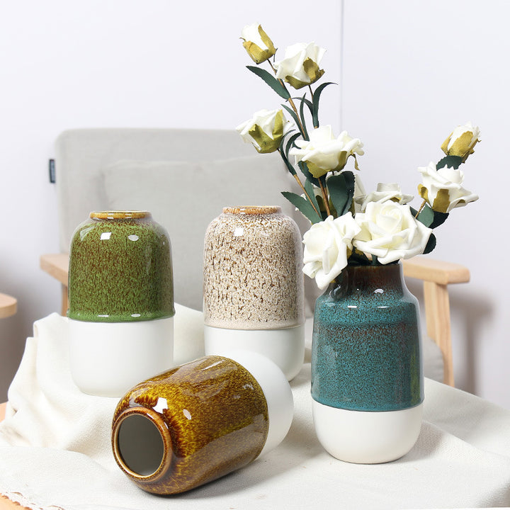 Decorative Floral Ceramic Vase Kalsten