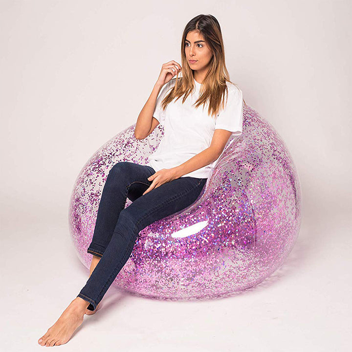 Unisex Inflatable Lounge Area with Glitter Kalsten
