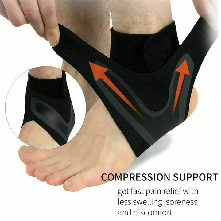 Plantar Ankle X Wrap Compression Socks – Support & Relief