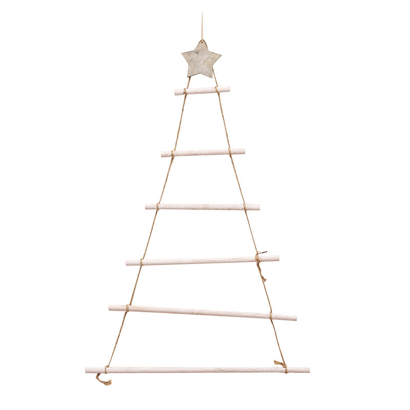 Wooden Christmas Tree Wall Decoration