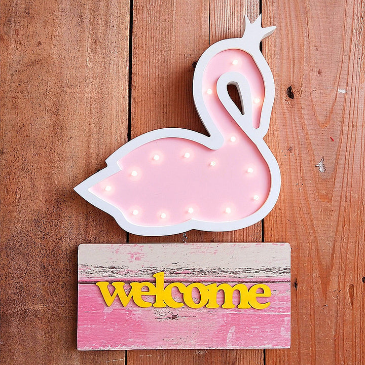 Decorative LED Swan