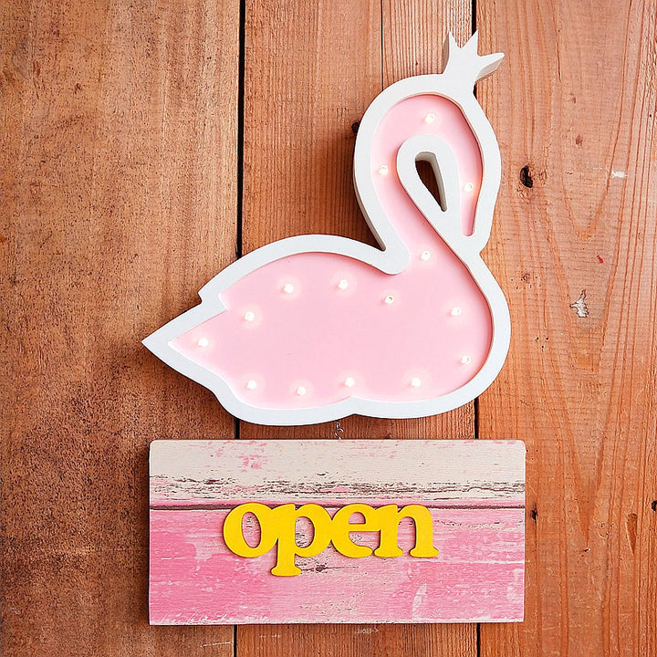 Decorative LED Swan
