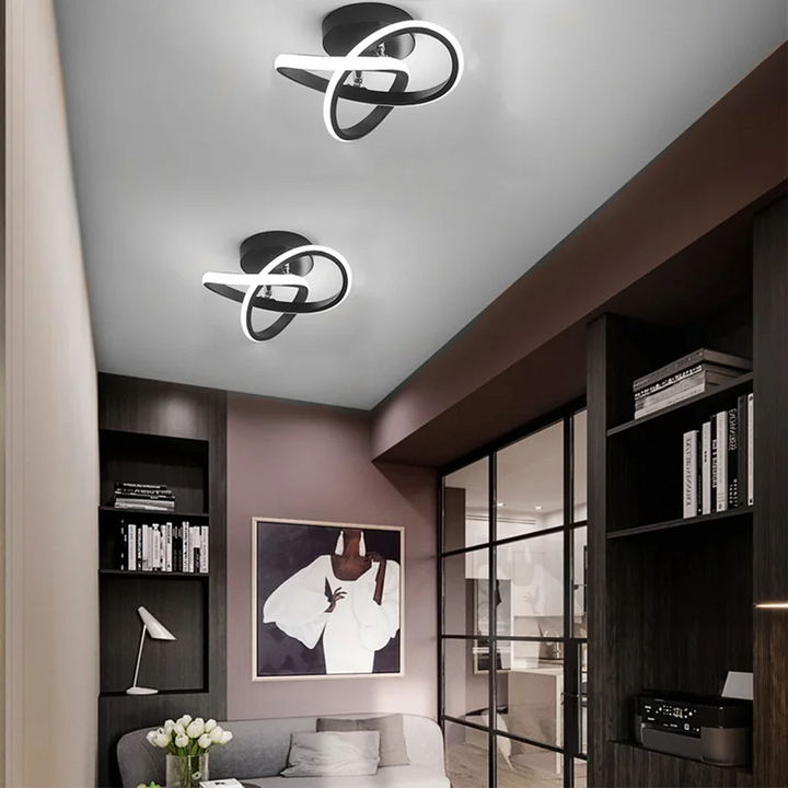 Black Metal LED Pendant Lamp Noxord