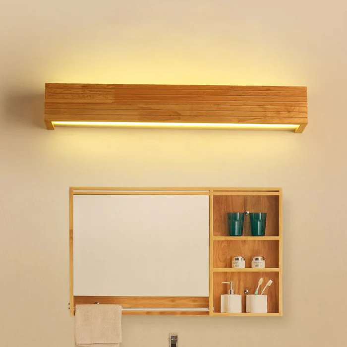 Modern Wooden LED Wall Light