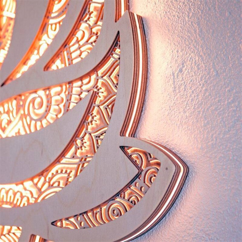 Spiritual Lotus Wall Lamp | Kalsten
