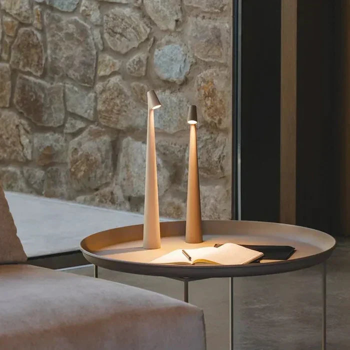 LuminEssence Glow Sculpting Table Lamp | Kalsten