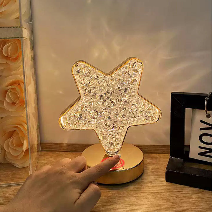 Star Moon Metal Table Lamp | Noxord