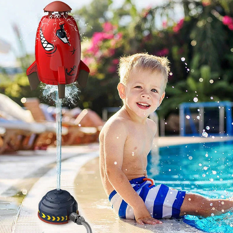 Summer Toy Rocket Sprinkler for Outdoor Use | Kalsten
